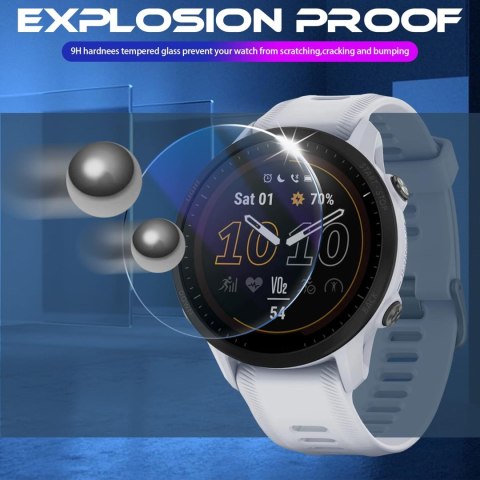 4x SZKŁO HARTOWANE DO GARMIN FORERUNNER 955 WYSOKA OCHRONA WYTRZYMAŁE
