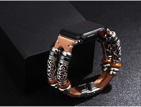 BRANSOLETA DO ZEGARKA APPLE WATCH 1/2/3/4/5/6/7/8/9/10/SE 42/44/45 BRĄZOWA BRANSOLETA DO ZEGARKA APPLE WATCH 1/2/3/4/5/6/7/8/9/10/SE 42/44/45 BRĄZOWA