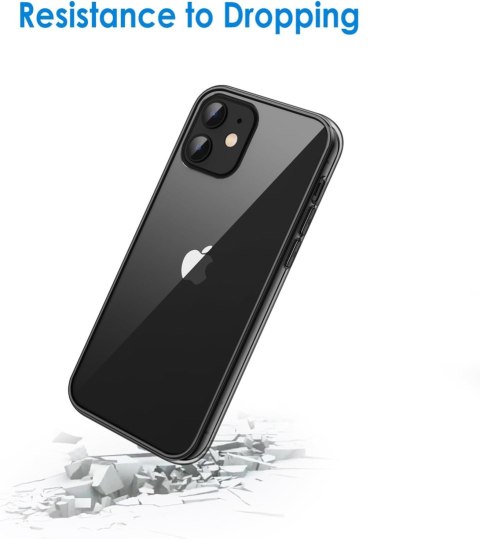 ETUI APPLE IPHONE 12 MINI PRZEZROCZYSTE PLECKI CZARNA RAMKA ETUI APPLE IPHONE 12 MINI PRZEZROCZYSTE PLECKI CZARNA RAMKA