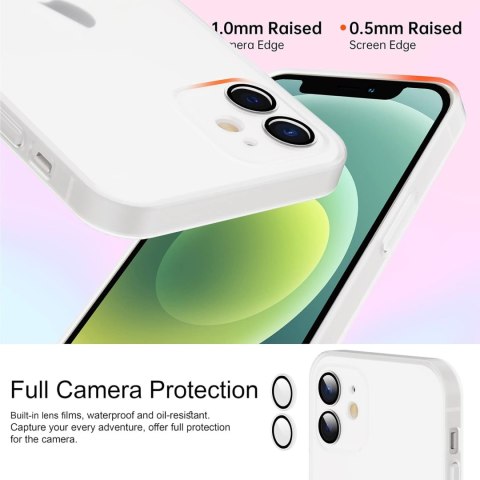 ETUI APPLE IPHONE 12 PRZEZROCZYSTE MLECZNE BIAŁE OCHRONNE WYTRZYMAŁE ETUI APPLE IPHONE 12 PRZEZROCZYSTE MLECZNE BIAŁE OCHRONNE WYTRZYMAŁE
