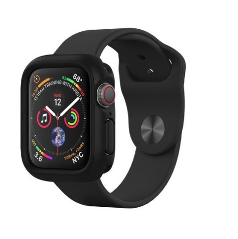 ETUI APPLE IWATCH SERII 6/5/4/ 44mm CZARNA RAMKA WYSOKA OCHRONA SOLIDNE ETUI APPLE IWATCH SERII 6/5/4/ 44mm CZARNA RAMKA WYSOKA OCHRONA SOLIDNE