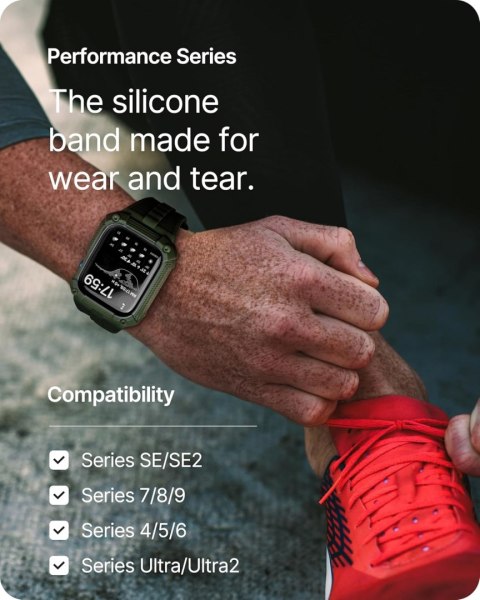 ETUI DO ZEGARKA APPLE IWATCH SERII 9/8/7 41mm Z PASKIEM ZIELONE +3x FOLIA ETUI DO ZEGARKA APPLE IWATCH SERII 9/8/7 41mm Z PASKIEM ZIELONE +3x FOLIA