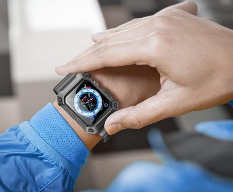 ETUI DO ZEGARKA APPLE IWATCH SERII 9/8/7 6/5/4/SE 41/40mm CZARNE Z PASKIEM ETUI DO ZEGARKA APPLE IWATCH SERII 9/8/7 6/5/4/SE 41/40mm CZARNE Z PASKIEM