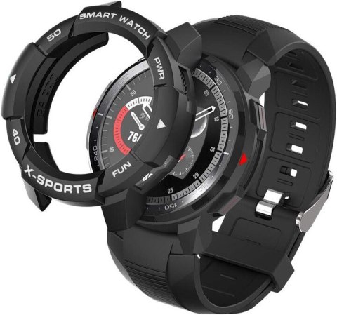 ETUI HUAWEI HONOR WATCH GS PRO CZARNE Z PASKIEM OCHRONNE WYTRZYMAŁE ETUI HUAWEI HONOR WATCH GS PRO CZARNE Z PASKIEM OCHRONNE WYTRZYMAŁE