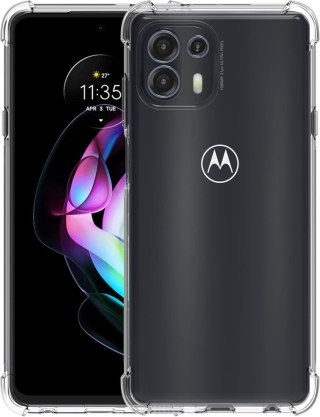 ETUI MOTOROLA EDGE 20 LITE PRZEZROCZYSTE PLECKI WYTRZYMAŁE OCHRONNE SOLIDNE