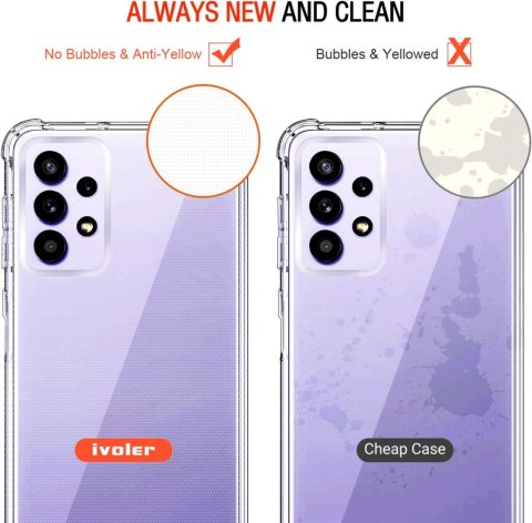 ETUI SAMSUNG GALAXY A72 5G PRZEZROCZYSTE OCHRONNE PLECKI + 2X SZKŁO ETUI SAMSUNG GALAXY A72 5G PRZEZROCZYSTE OCHRONNE PLECKI + 2X SZKŁO