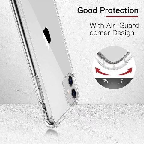 ETUI SILIKONOWE DO APPLE IPHONE 12/ IPHONE 12 PRO 6.1" BEZBARWNE LEKKIE ETUI SILIKONOWE DO APPLE IPHONE 12/ IPHONE 12 PRO 6.1" BEZBARWNE LEKKIE