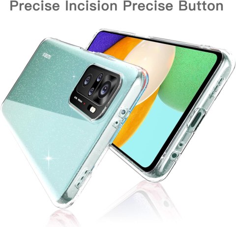 ETUI SILIKONOWE GLITTER XIAOMI REDMI NOTE 10 2X SZKŁO ETUI SILIKONOWE GLITTER XIAOMI REDMI NOTE 10 2X SZKŁO