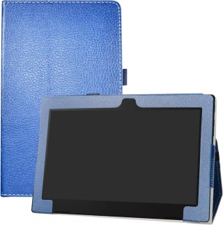 ETUI TABLET LENOVO IDEAPAD d330 GRANATOWE ZAMYKANE KAPLKA Z GUMKĄ OCHRONNE
