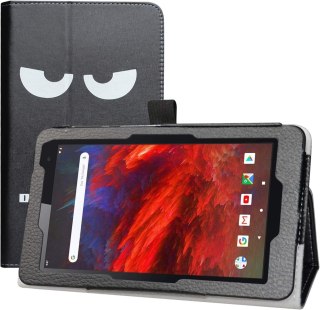 ETUI VANKYO MATRIXPAD Z1 7" CZARNE NAPIS DON'T TOUCH ME BUŹKA ZAMYKANE
