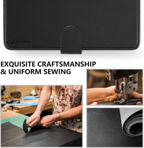 ETUI Z KLAPKĄ DO SAMSUNG GALAXY A42 CASE CZARNY Z EKOSKÓRY ELEGANCKI ETUI Z KLAPKĄ DO SAMSUNG GALAXY A42 CASE CZARNY Z EKOSKÓRY ELEGANCKI