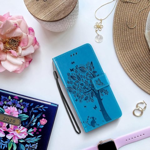 ETUI Z KLAPKĄ NIEBIESKIE XIAOMI REDMI NOTE 11 PRO/PRO+ 2x SZKŁO HARTOWANE
