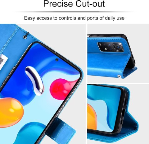 ETUI ZAMYKANE MAGNES XIAOMI REDMI NOTE 10/ NOTE 10s 2SZTUKI SZKŁO HARTOWANE ETUI ZAMYKANE MAGNES XIAOMI REDMI NOTE 10/ NOTE 10s 2SZTUKI SZKŁO HARTOWANE