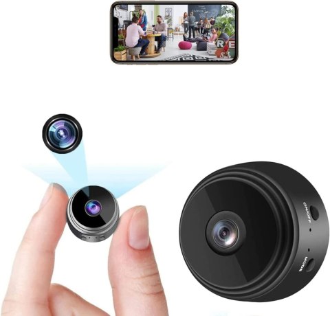 MINI KAMERA SZPIEGOWSKA BEZPRZEWODOWA HD 1080P 30 FPS WiFi TRYB NOCNY MINI KAMERA SZPIEGOWSKA BEZPRZEWODOWA HD 1080P 30 FPS WiFi TRYB NOCNY