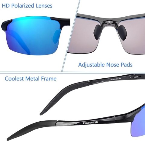OKULARY COLOSEAYA UV400 ROWEROWE BIEGANIE GOLF OKULARY COLOSEAYA UV400 ROWEROWE BIEGANIE GOLF