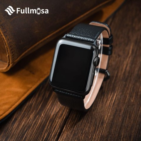 PASEK DO ZEGARKA APPLE WATCH 1/2/3/4/5/6/7/8/9/10/SE 42/44/45 CZARNY SKÓRA PASEK DO ZEGARKA APPLE WATCH 1/2/3/4/5/6/7/8/9/10/SE 42/44/45 CZARNY SKÓRA