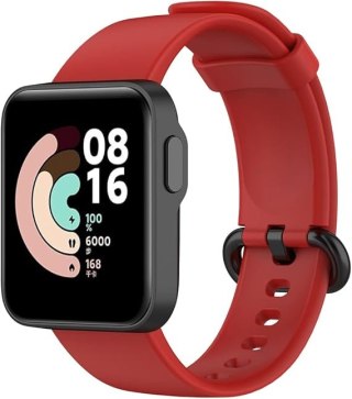 PASEK DO ZEGARKA CZERWONY XIAOMI MI/REDMI WATCH LITE SILIKONOWY