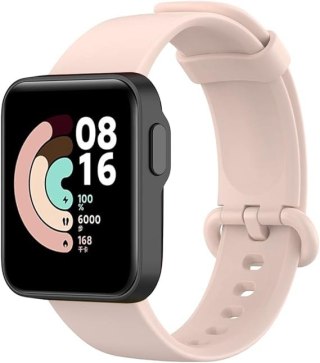 PASEK DO ZEGARKA JASNY RÓŻ XIAOMI MI/REDMI WATCH LITE SILIKONOWY