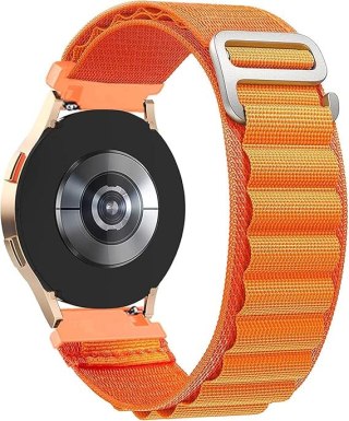 PASEK DO ZEGARKA POMARAŃCZOWY NYLONOWY UNIWERSALNY SAMSUNG/Amazfit 20mm