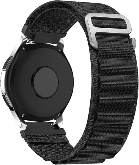 PASEK DO ZEGARKA SAMSUNG GALAXY WATCH/Amazfit/Huawei CZARNY NYLONOWY 22mm PASEK DO ZEGARKA SAMSUNG GALAXY WATCH/Amazfit/Huawei CZARNY NYLONOWY 22mm