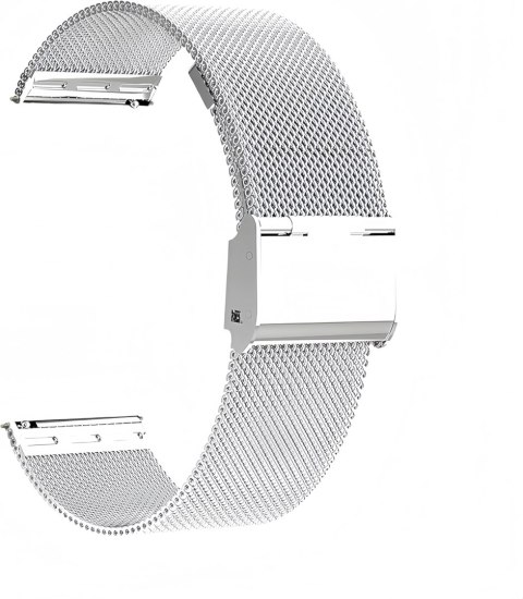 PASEK DO ZEGARKA SREBRNY STAL NIERDZEWNA SIATKA UNIWERSALNY ELEGANCKI 18mm PASEK DO ZEGARKA SREBRNY STAL NIERDZEWNA SIATKA UNIWERSALNY ELEGANCKI 18mm