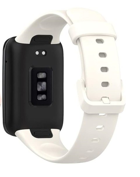 PASEK DO ZEGARKA Xiaomi Band 7 Pro BIAŁY SILIKONOWY WODOODPORNY PASEK DO ZEGARKA Xiaomi Band 7 Pro BIAŁY SILIKONOWY WODOODPORNY