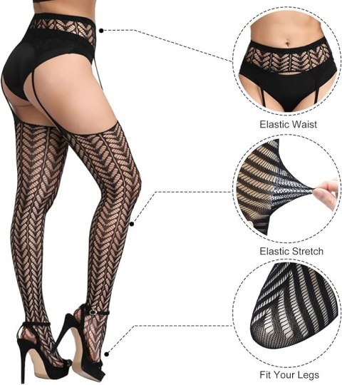 POŃCZOCHY SEXY KOBIECE RAJSTOPY WYSOKA TALIA 4 WZORY POŃCZOCHY SEXY KOBIECE RAJSTOPY WYSOKA TALIA 4 WZORY