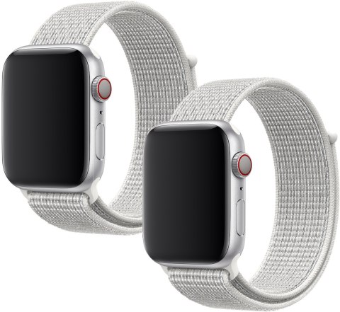 2x PASEK DO ZEGARKA APPLE WATCH 1/2/3/4/5/6/7/8/9/SE 42/44/45/46mm SZARY 2x PASEK DO ZEGARKA APPLE WATCH 1/2/3/4/5/6/7/8/9/SE 42/44/45/46mm SZARY