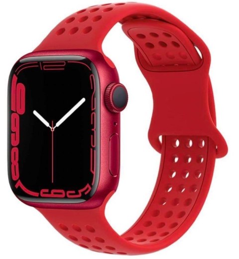 2xPASEK DO ZEGARKA APPLE WATCH 1/2/3/4/5/6/7/8/9/SE 42/44/45mm CZERWONY RÓŻ 2xPASEK DO ZEGARKA APPLE WATCH 1/2/3/4/5/6/7/8/9/SE 42/44/45mm CZERWONY RÓŻ