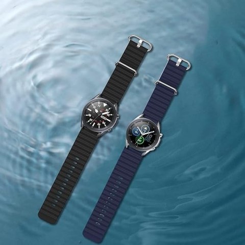2x PASEK DO ZEGARKA NIEBIESKI CZARNY SILIKON Samsung/HUAWEI Watch 22mm 2x PASEK DO ZEGARKA NIEBIESKI CZARNY SILIKON Samsung/HUAWEI Watch 22mm