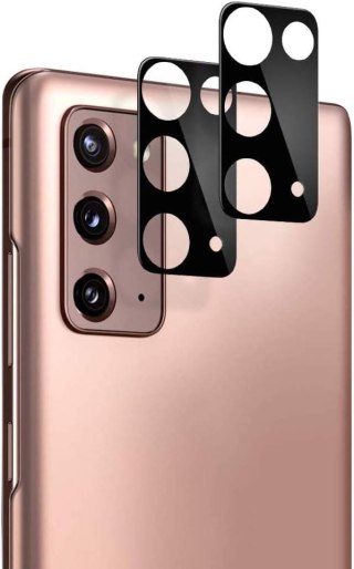 2x SZKŁO OCHRONNE NA APARAT SAMSUNG GALAXY NOTE 20 CIEMNIE WYSOKA OCHRONA