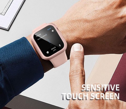 3X ETUI APPLE IWATCH SERII 7/8 41mm RÓŻOWE SREBRNE OCHRONA EKRANU SOLIDNE 3X ETUI APPLE IWATCH SERII 7/8 41mm RÓŻOWE SREBRNE OCHRONA EKRANU SOLIDNE
