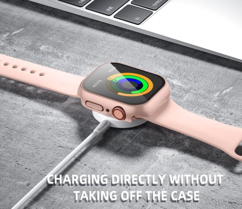 3X ETUI APPLE IWATCH SERII 7/8 41mm RÓŻOWE SREBRNE OCHRONA EKRANU SOLIDNE 3X ETUI APPLE IWATCH SERII 7/8 41mm RÓŻOWE SREBRNE OCHRONA EKRANU SOLIDNE