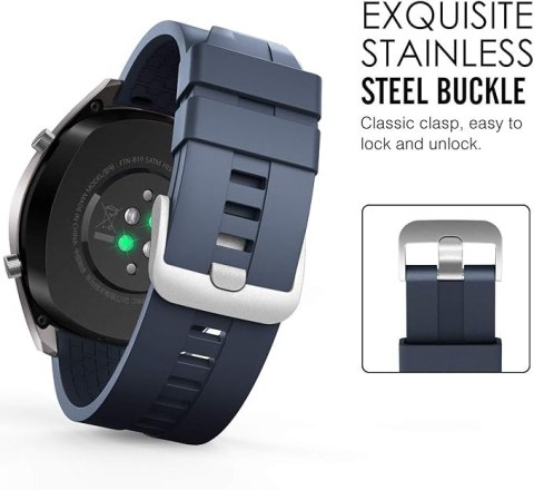 3x PASEK DO ZEGARKA Huawei Watch GT5//GT4/GT3/GT2 CZARNY NIEBIESKI BIAŁY 3x PASEK DO ZEGARKA Huawei Watch GT5//GT4/GT3/GT2 CZARNY NIEBIESKI BIAŁY