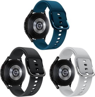 3x PASEK DO ZEGARKA SAMSUNG GALAXY WATCH 5/4/3/2 CZARNY SZARY NIEBIESKI