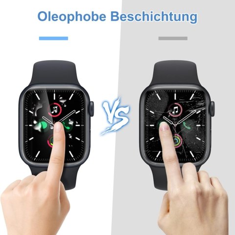 4x FOLIA OCHRONNA APPLE IWATCH SERII 9/8/7 41mm WYSOKA OCHRONA WYTRZYMAŁA 4x FOLIA OCHRONNA APPLE IWATCH SERII 9/8/7 41mm WYSOKA OCHRONA WYTRZYMAŁA