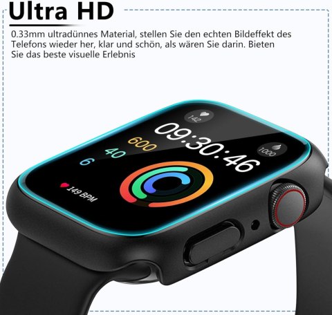 4x FOLIA OCHRONNA APPLE IWATCH SERII 9/8/7 41mm WYSOKA OCHRONA WYTRZYMAŁA
