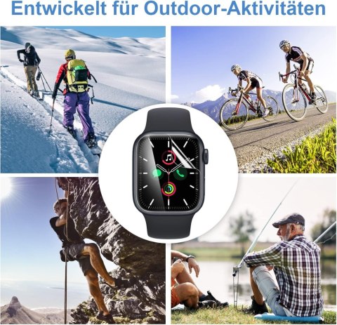 4x FOLIA OCHRONNA APPLE IWATCH SERII 9/8/7 41mm WYSOKA OCHRONA WYTRZYMAŁE 4x FOLIA OCHRONNA APPLE IWATCH SERII 9/8/7 41mm WYSOKA OCHRONA WYTRZYMAŁE