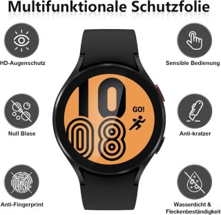 4x FOLIA OCHRONNA SAMSUNG GALAXY WATCH 4 40mm WYSOKA OCHRONA WYTRZYMAŁA