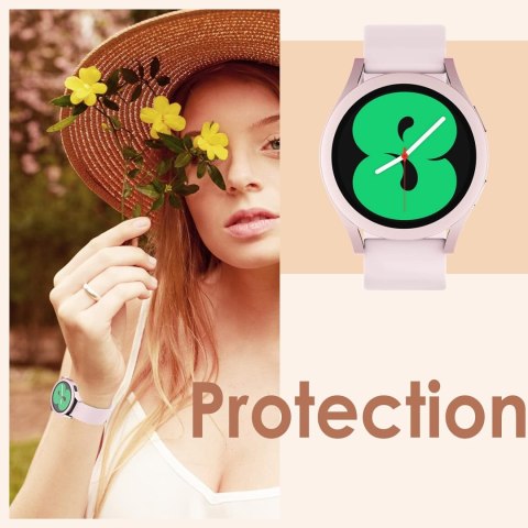 5x ETUI DO ZEGARKA SAMSUNG GALAXY WATCH 4 40mm OBUDOWA ZE SZKŁEM 5 KOLORÓW