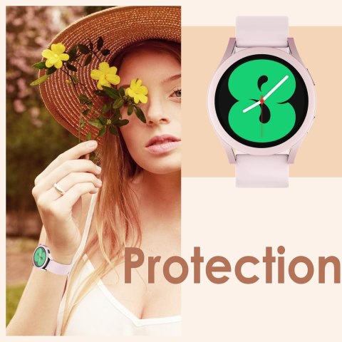 5X ETUI SAMSUNG GALAXY WATCH 4 44mm 5 KOLORÓW TWARDE OCHRONA EKRANU SOLIDNE