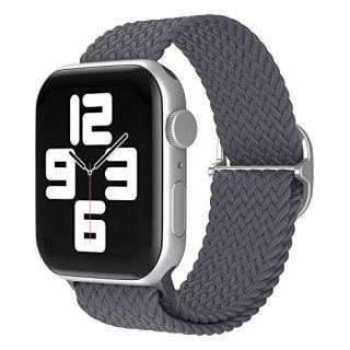 BRANSOLETA DO ZEGARKA APPLE WATCH 1/2/3/4/5/6/7/8/9/SE 42/44/45mm SZARA