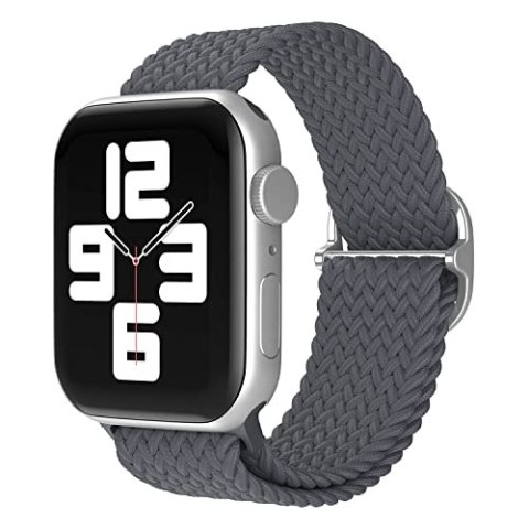 BRANSOLETA DO ZEGARKA APPLE WATCH 1/2/3/4/5/6/7/8/9/SE 42/44/45mm SZARA BRANSOLETA DO ZEGARKA APPLE WATCH 1/2/3/4/5/6/7/8/9/SE 42/44/45mm SZARA