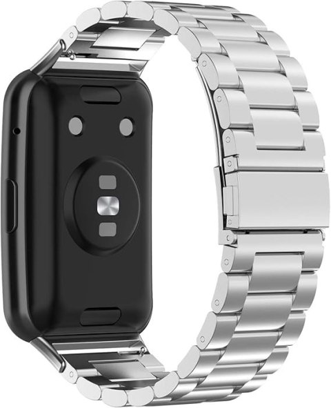 BRANSOLETA DO ZEGARKA Huawei Watch FIT Smart SREBRNA STAL NIERDZEWNA BRANSOLETA DO ZEGARKA Huawei Watch FIT Smart SREBRNA STAL NIERDZEWNA