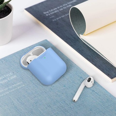 ETUI APPLE AIRPODS 2019 NIEBIESKIE BŁĘKITNE ELASTYCZNE WYTRZYMAŁE SOLIDNE ETUI APPLE AIRPODS 2019 NIEBIESKIE BŁĘKITNE ELASTYCZNE WYTRZYMAŁE SOLIDNE