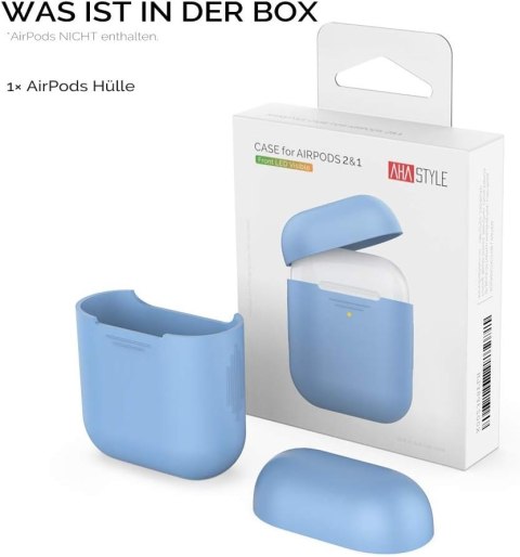 ETUI APPLE AIRPODS 2019 NIEBIESKIE BŁĘKITNE ELASTYCZNE WYTRZYMAŁE SOLIDNE ETUI APPLE AIRPODS 2019 NIEBIESKIE BŁĘKITNE ELASTYCZNE WYTRZYMAŁE SOLIDNE