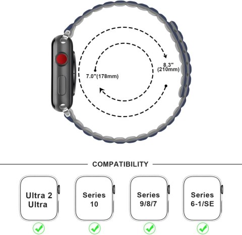 PASEK DO APPLE WATCH 1/2/3/4/5/6/7/8/9/10/SE 42/44/45 NIEBIESKO-SZARY +ETUI PASEK DO APPLE WATCH 1/2/3/4/5/6/7/8/9/10/SE 42/44/45 NIEBIESKO-SZARY +ETUI
