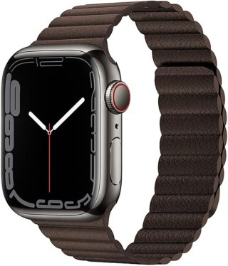 PASEK DO ZEGARKA APPLE WATCH 1/2/3/4/5/6/7/8/9/SE 38/40/41mm BRĄZOWY