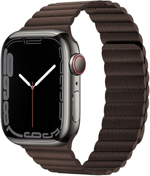PASEK DO ZEGARKA APPLE WATCH 1/2/3/4/5/6/7/8/9/SE 38/40/41mm BRĄZOWY PASEK DO ZEGARKA APPLE WATCH 1/2/3/4/5/6/7/8/9/SE 38/40/41mm BRĄZOWY