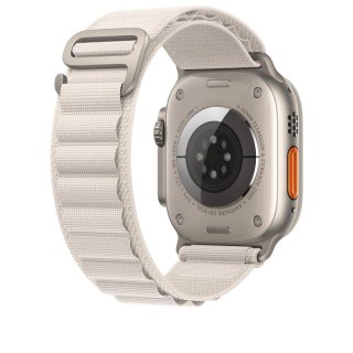 PASEK DO ZEGARKA APPLE WATCH 1/2/3/4/5/6/7/8/9/SE 38/40/41mm KREMOWY NYLON